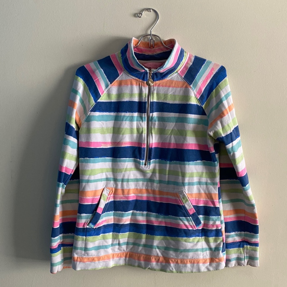 Lilly Pulitzer size small Women’s quarter zip Stylish Pullover